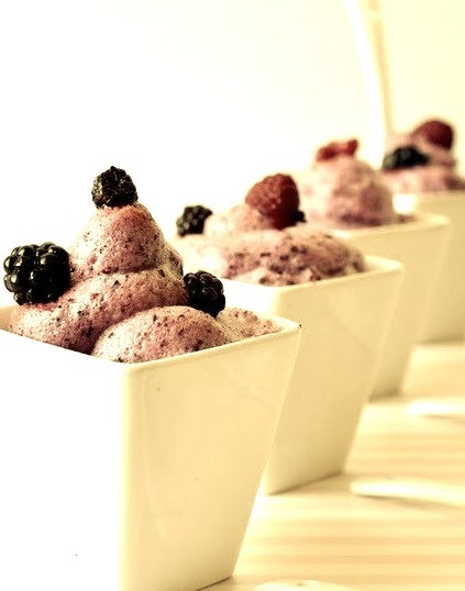 Ice-Cream, Blueberry
