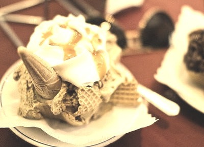 Ice-Cream, Waffle