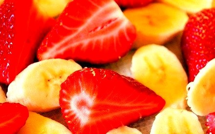 Strawberry, Banana, Fruit
