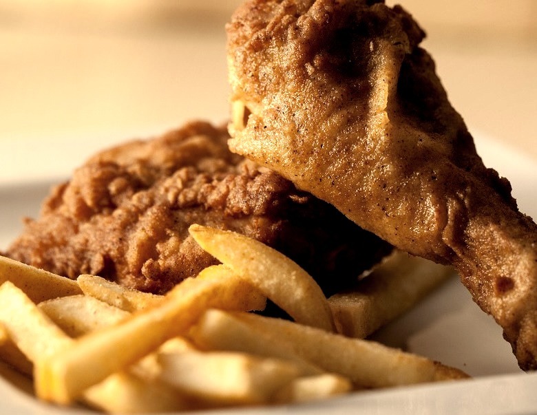 Southern Fried Chicken and Fries