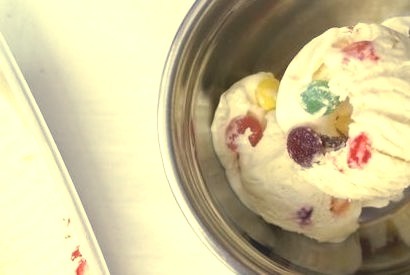 Homemade jellytot icecream
