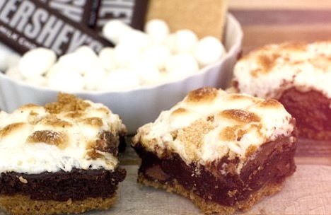 Ghirardelli Smores Brownies